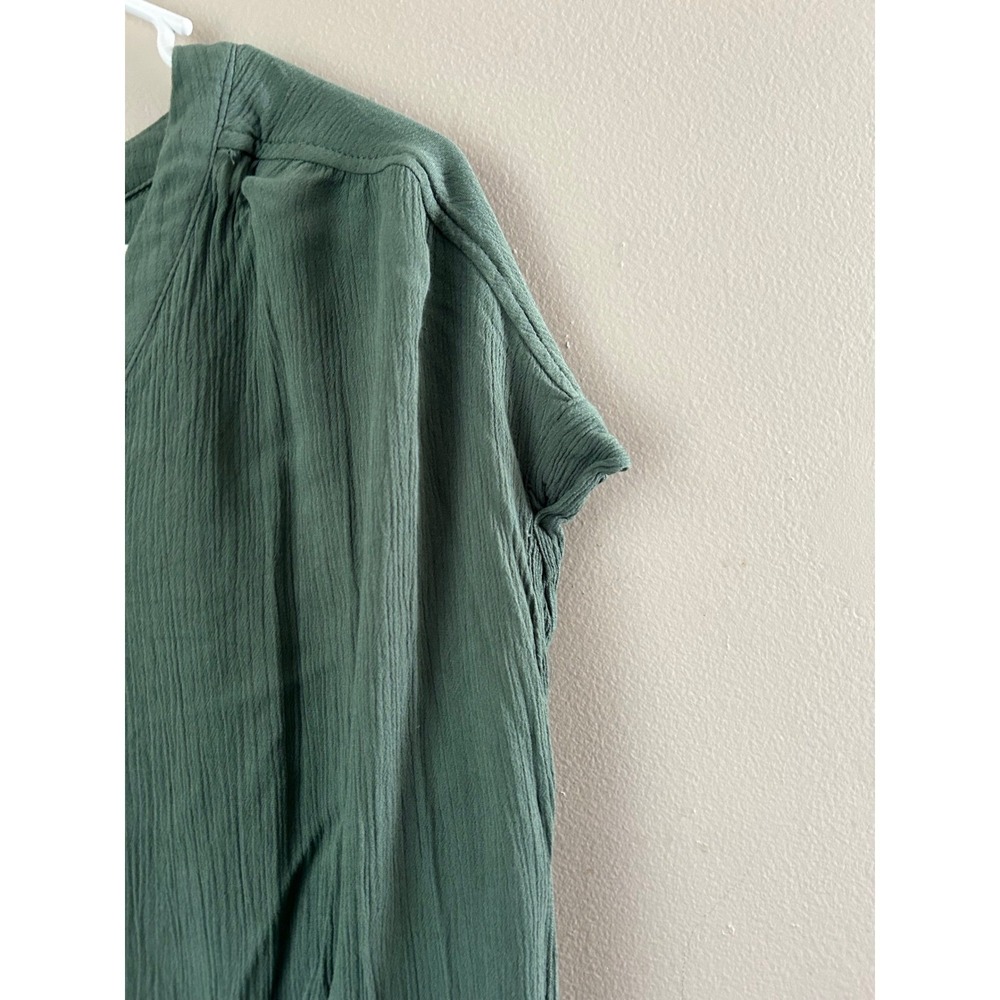 Orvis Classic Collection Green Button Down Top  Utility Gorpcore Goblincore - Picture 2 of 7